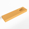 MONDIAZ LEX Opbouwwastafel 120x30x12cm 0 kraangaten wasbak rechts Solid Surface mat SW476687 MONDIAZ LEX Opbouwwastafel 120x30x12cm 0 kraangaten wasbak rechts Solid Surface mat SW476687