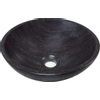 Plieger Stone waskom 30x12cm marmer kalksteen zwart 4338163 Plieger Stone waskom 30x12cm marmer kalksteen zwart 4338163