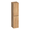 BRAUER Joy Wavy Armoire haute - 160x35x35cm - 1 porte - ouvrant à gauche ou à droite - sans poignée - Forest Tan SW1201312