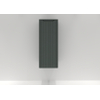 H&R badmeubelen Juice Halfhoge Kast - 40x35x100cm - met ronde hoeken - 3D-front - 1 deur - rechtsdraaiend - petrol mat SW875689