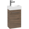 Villeroy & Boch Avento wastafelonderbouwkast - 1 deur - 34x51.4x20.2cm rechts - Arizona Oak (hout) SW448538