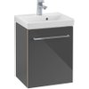Villeroy en boch Avento wastafelonderkast 417x520x346 1xdeur scharn.links crystal grey SW59874 Villeroy en boch Avento wastafelonderkast 417x520x346 1xdeur scharn.links crystal grey SW59874