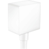 Hansgrohe FixFit Square coude de raccordement - blanc mat SW1568149