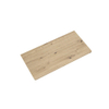 Saniclass Tops Topblad - 100x1.2x46cm - afgeronde hoeken - rustiek eiken SW1239493