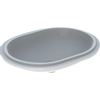 Geberit VARIFORM onderbouw wastafel - 55x46cm - zonder overloop - wit SW417353