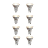 Luedd Lampe LED - lot de 8 - GU10 - 6W - 2700K - 260LM - à intensité réglable SW1211304