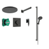 Hansgrohe Raindance Alive S 300 1j Ecostat Comfort E inbouw thrm s Brushed Black Chrome SW1566574