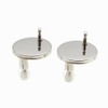 QeramiQ Parte Bevestigingsset - voor toiletzitting QeramiQ Dely (Swirl) - chroom SW1102577