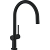 Hansgrohe Talis 1-gr Mitigeur de cuisine 220 mat noir SW528901