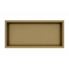 Fortifura Galeria Inbouwnis - 30x60x10cm - PVD - geborsteld messing (goud) SW798749