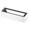 INK Concept R Wastafelonderkast - 140x45x35cm - 1 lade - opliggende grepen - afgeronde hoeken - MDF lak - mat wit SW1405674