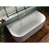 Riho Valor half vrijstaand ligbad 180x80x56cm solid surface mat wit SW416724 Riho Valor half vrijstaand ligbad 180x80x56cm solid surface mat wit SW416724