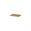 INK Topdeck Wastafelblad - 60x40x2cm - tbv onderkast - MDF - Fineer Natur SW439359
