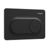 Hansgrohe IFrame Original S Drukplaatvoor - dualflush - mat zwart SW1413625