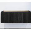 Adema Holz meuble sous vasque 120cm 1 tiroir sans poignée bois chocolate SW773960