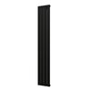 Plieger Cavallino Retto designradiator verticaal enkel middenaansluiting 1800x298mm 614W zwart 7252969 Plieger Cavallino Retto designradiator verticaal enkel middenaansluiting 1800x298mm 614W zwart 7252969