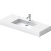 Duravit Vero Meubelwastafel - met kraangat - met overloop - 125x49cm - met wondergliss - wit 0291358