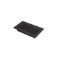 Ink Kraft lavabo - 80x45x1cm - sans trou de robinet - quartz noir mat SW439641