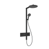 Hansgrohe Raindance alive showerpipe - 300 1 jet thermostatique mat noir SW1387717