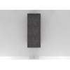 H&R badmeubelen Juice Halfhoge Kast - 40x35x100cm - met ronde hoeken - 3D-front - 1 deur - linksdraaiend - wenge SW875337