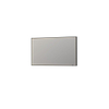INK SP19 miroir – rectangle – 140 x 80 cm – LED indirecte – Noir mat SW693060
