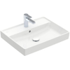 Villeroy & Boch Collaro wastafel - 60x47cm - met overloop - 1 kraangat - White Alpine (glans wit) SW358307