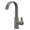 IVY Pact Mitigeur de lavabo - à poser - bec cascade orientable - coldstart - metal black brossé PVD SW1030806