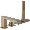 Hansgrohe Tecturis E 3-gats badrandkraan - eengreeps - met sbox - geborsteld brons SW918765
