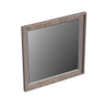 Forzalaqua Reno 2.0 miroir 50x50cm Carré sans éclairage avec cadre Chêne massif Silver Grey SW492656
