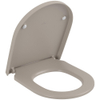 Villeroy & Boch Subway 3.0 closetzitting - met deksel - met softclose en quick release - 43.8x37.4x4.2cm - mat almond (beige) SW762366