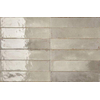 ÉCHANTILLON Ceralto Pavero Core Carrelage mural - 6X27cm - 7.7mm - Rectangle - Greige Brillant SW1221139