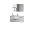 Bruynzeel Palitano badmeubelset 120x56.5x46cm spiegel glans wit SW112891 Bruynzeel Palitano badmeubelset 120x56.5x46cm spiegel glans wit SW112891