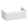 IChoice Meuble sous lavabo Semi-Groovy 80 80x30x45.5cm Mat Blanc SW723200