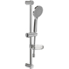 Villeroy & Boch Universal Showers Ensemble barre de douche avec trois fonctions pour montage mural - chrome SW974411