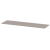 INK Topdeck Wastafelblad - 160x45x2cm - tbv onderkast - MDF lak - Kasjmier grijs mat SW798135