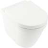 Villeroy & Boch Architectura Cuvette à poser à sortie profonde - sans bride de rinçage - au sol - blanc brillant Alpin (blanc) SW479534