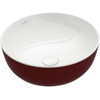 Villeroy & Boch Artis opzetwastafel - 43x43cm - zonder kraangat - zonder overloop - Bordeaux (glans rood) SW644082