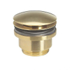 Crosswater MPRO INDUSTRIAL Wastafelafvoer - met klikwaste geborsteld messing living colours - geborsteld messing (goud) SW451381