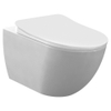 Creavit Toilette Suspendu - 35.3x51cm - sans rebord - blanc mat SW1152732
