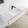 MONDIAZ LAGOM 110cm badmeubel solid surface urban 1 lade Wastafel cloud midden 1 kraangat SW409121 MONDIAZ LAGOM 110cm badmeubel solid surface urban 1 lade Wastafel cloud midden 1 kraangat SW409121
