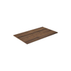 Saniclass Tops Plan de toilette - 80x46x1.6cm - angles droits - noyer SW1598992