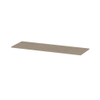 INK Topdeck Plan vasque - 140x45x2cm - pour meuble bas - MFC Chêne ivoire SW798486