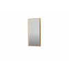 INK SP19 miroir – rectangle – 40 x 80 cm – LED directe tout autour – Or brossé SW956063