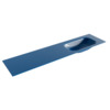 Mondiaz BIG small Jeans solid surface inbouw wastafel 190cm rechts SW434282 Mondiaz BIG small Jeans solid surface inbouw wastafel 190cm rechts SW434282