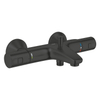 Grohe Precision Start Badkraan - thermostatisch - omstel - koppelingen HOH=15cm - matte black (mat zwart) SW924879