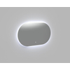 Arcqua Reflect Miroir ovale 140x70x3cm avec éclairage LED horizontal et interrupteur tactile 4200K SW493116