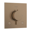 Hansgrohe Ecostat Comfort E Inbouwthermostaat - 2 functies - Brushed Bronze SW1389947