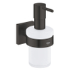 GROHE Start Cube distributeur de savon - 160ml - carré - avec support - noir mat SW1126274