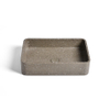 Ideavit Gaia Vasque à poser 50x32.5x12cm Béton rectangulaire Terrazzo SW568406