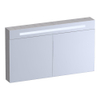 BRAUER Promise Deluxe armoire de toilette - 120x70x15cm - avec éclairage - 2 portes miroir double face - Forest Seashell SW1203624